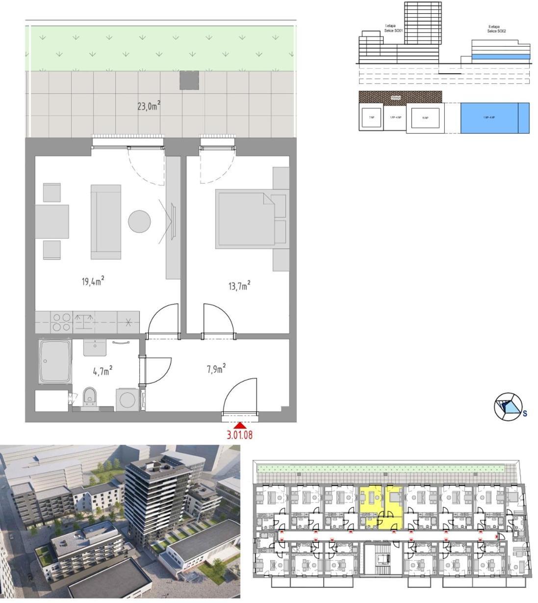 Novy Apartman S Terasou Brno Exterior foto